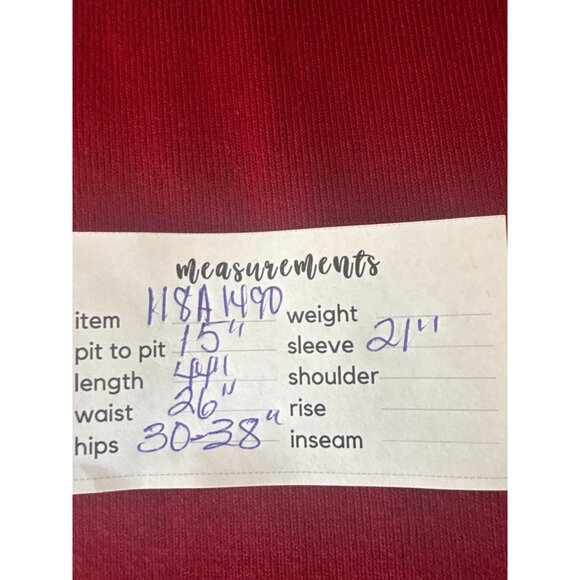 ZARA Medium Knit Red Long-Sleeve Midi Bodycon Dress Slim Fit - Picture 9 of 13